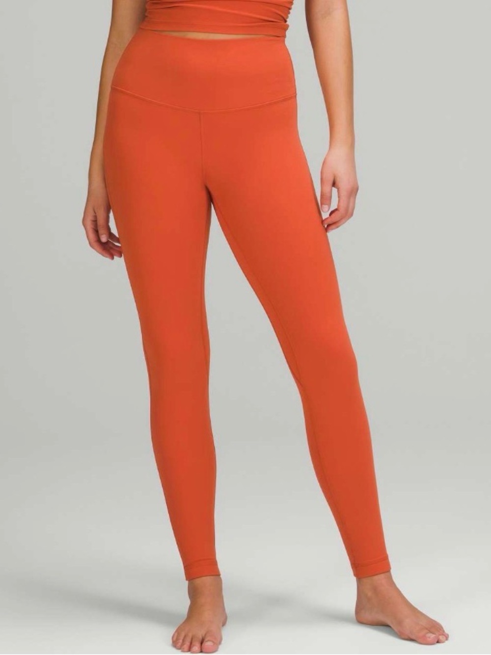 NWT Lululemon Align High-Rise Pant 28"
Canyon Orange Size 0